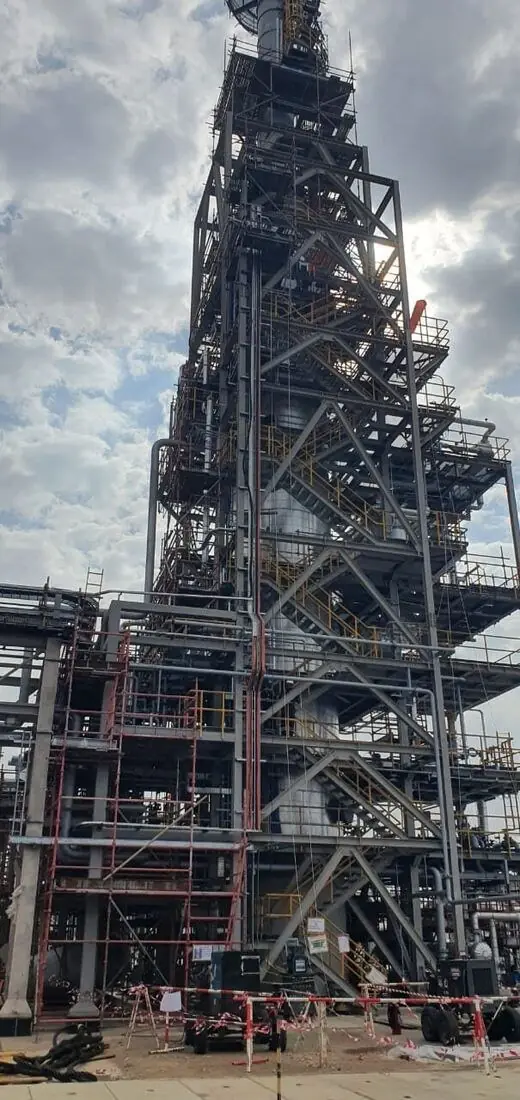 Process plant structure